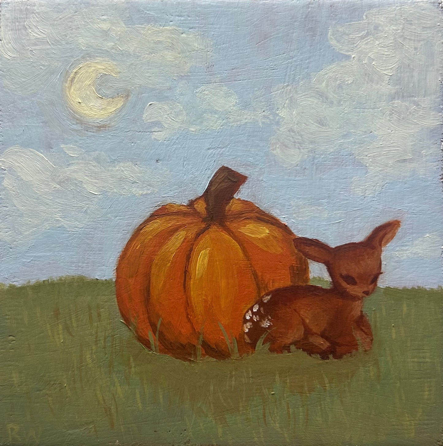 "First Day of October" Art Print