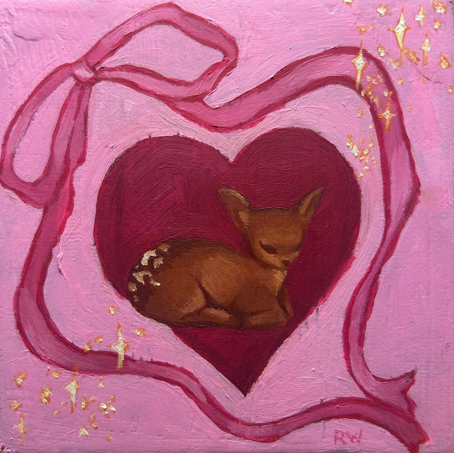 "In Love" Art Print